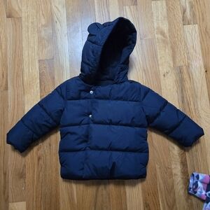 Old Navy Dark Blue Hooded Jacket